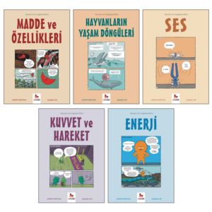 Gençler%20İçin%20Çizgilerle%20Bilim%20Dizisi%205%20Al%204%20Öde%20Kitap%20Seti%20-%20Madde%20Ve%20Özellikleri,%20Hayvanların%20Yaşam%20Döngüleri,%20Ses,%20Kuvvet%20Ve%20Hareket,%20Enerji
