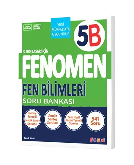 5.%20Sınıf%20Fen%20Bilimleri%20Soru%20Bankası%20(B)%20Fenomen%20Yayınları
