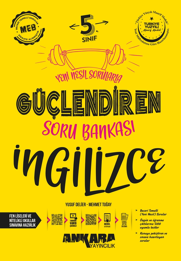 5.%20Sınıf%20İngilizce%20Güçlendiren%20Soru%20Bankası%20Ankara%20Yayıncılık