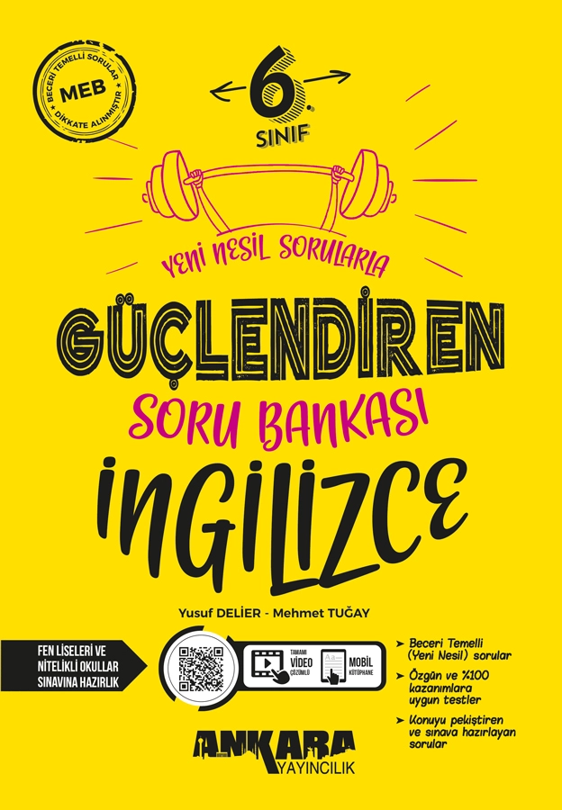 6.%20Sınıf%20Güçlendiren%20İngilizce%20Soru%20Bankası%20Ankara%20Yayıncılık