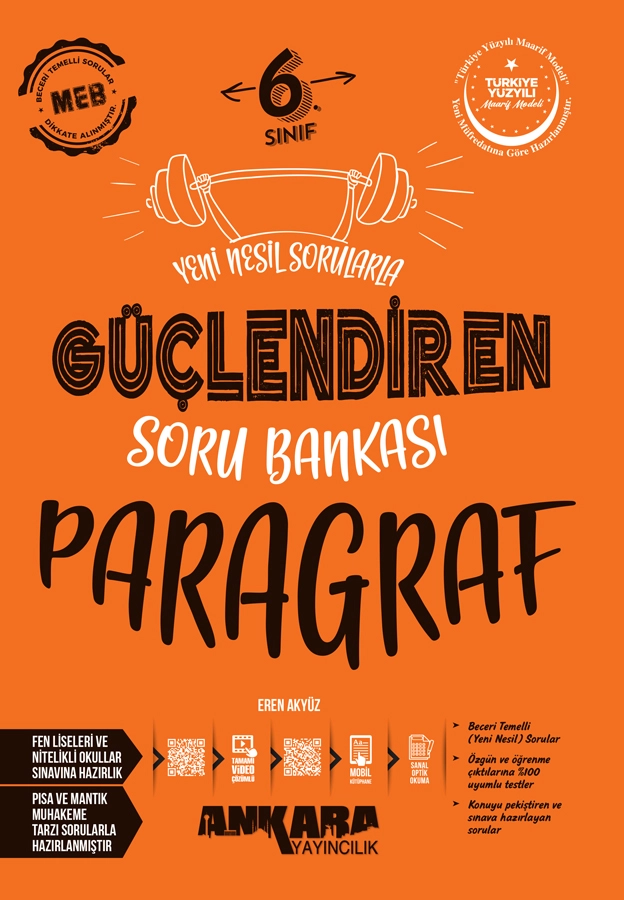 6.%20Sınıf%20Güçlendiren%20Paragraf%20Soru%20Bankası%20Ankara%20Yayıncılık