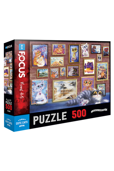 500%20Parça%20-%20Cute%20Cats%20Sevimli%20Kediler%20Blue%20Focus%20Games
