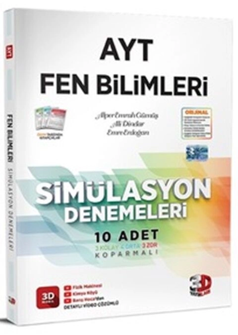 AYT%203D%20Simülasyon%20Fen%20Bilimleri%20Denemeleri%203D%20Yayınları