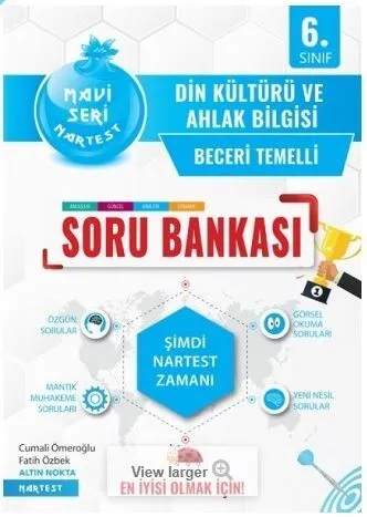 Nartest%206.%20Sınıf%20Mavi%20Din%20Kültürü%20ve%20Ahlak%20Bilgisi%20Soru%20Bankası%20Nartest%20Yayınları