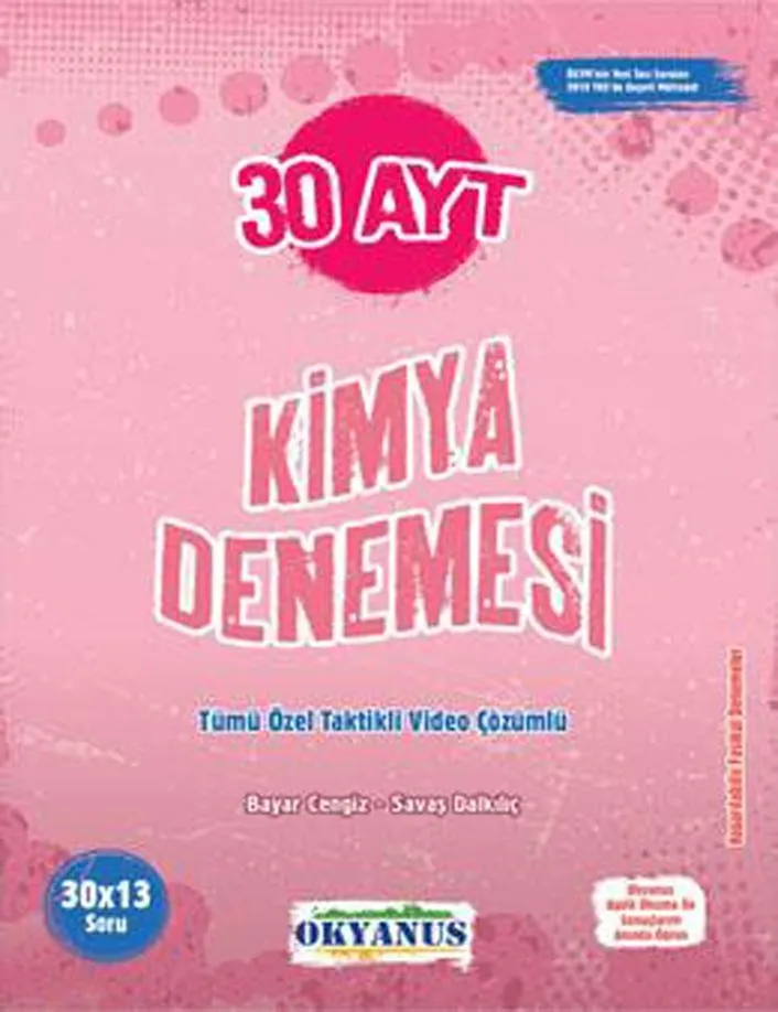 2024%20AYT%20Kimya%2030%20Denemesi%20Okyanus%20Yayıncılık
