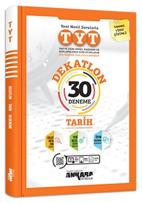 TYT%20Tarih%20Dekatlon%2030%20Deneme%20Ankara%20Yayıncılık