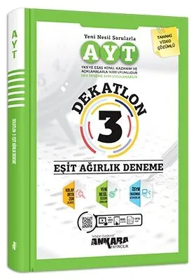 AYT%20Eşit%20Ağırlık%20Dekatlon%203%20Deneme%20Ankara%20Yayıncılık