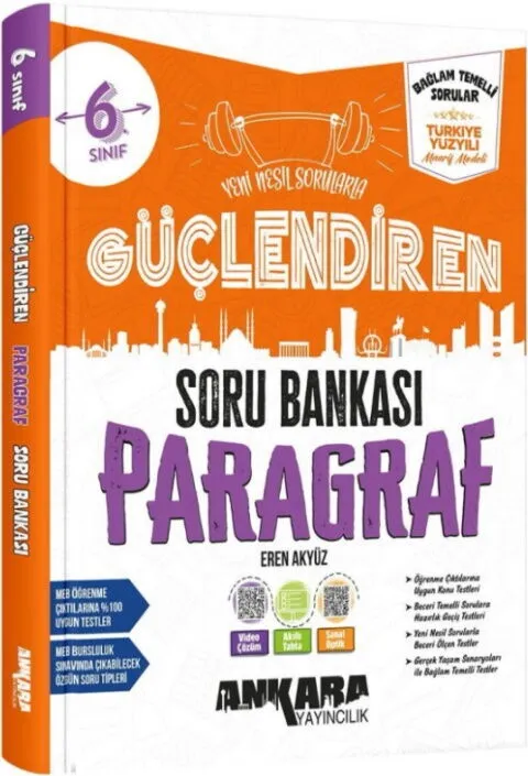 6.%20Sınıf%20Paragraf%20Güçlendiren%20Soru%20Bankası%20Ankara%20Yayıncılık