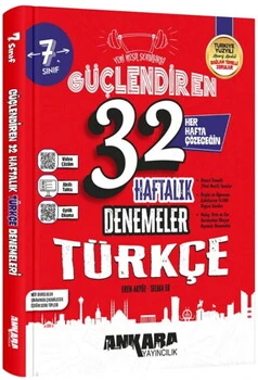 7.%20Sınıf%20Türkçe%2032%20Hafta%20Güçlendiren%20Denemeleri%20Ankara%20Yayıncılık