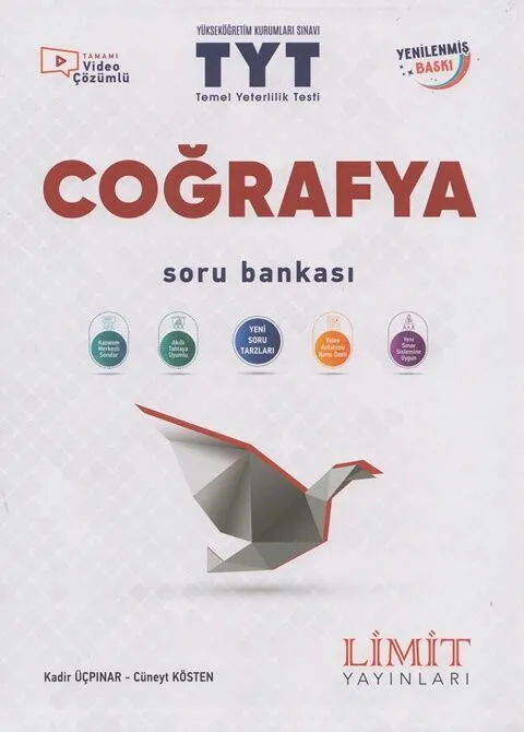 TYT%20Coğrafya%20Soru%20Bankası%20Limit%20Yayınları