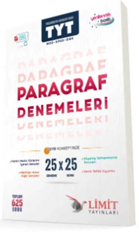 TYT%20MSÜ%20KPSS%20DGS%20Paragraf%2025%20X%2025%20Denemeleri%20Limit%20Yayınları
