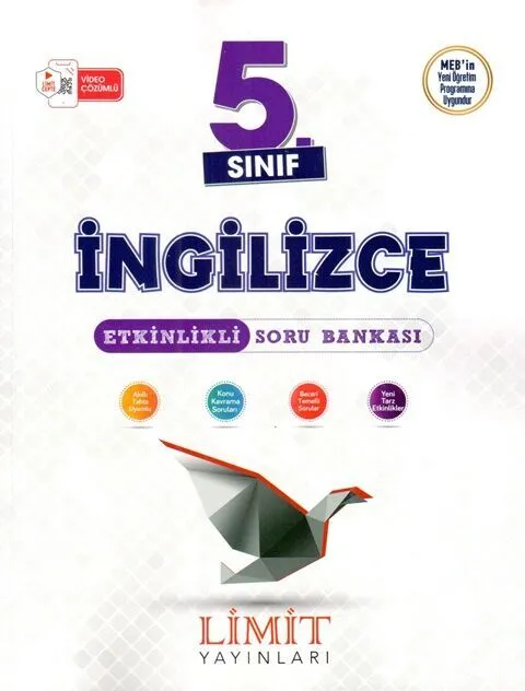5.%20Sınıf%20İngilizce%20Etkinlikli%20Soru%20Bankası%20Limit%20Yayınları