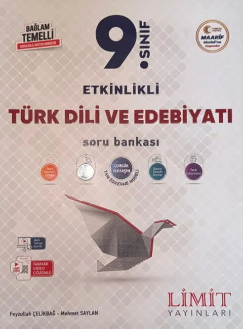 9.%20Sınıf%20Türk%20Dili%20ve%20Edebiyatı%20Soru%20Bankası%20Limit%20Yayınları