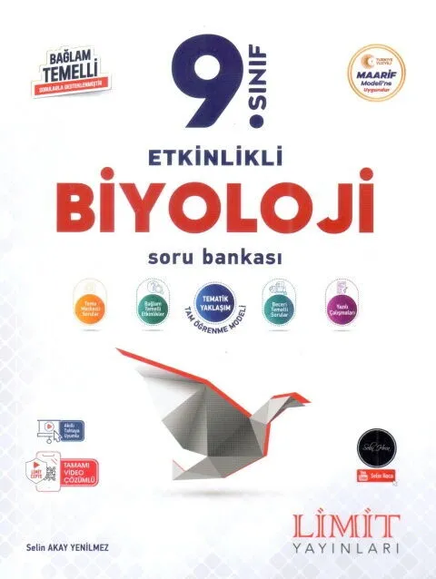 9.%20Sınıf%20Biyoloji%20Etkinlikli%20Maarif%20Soru%20Bankası%20Limit%20Yayınları