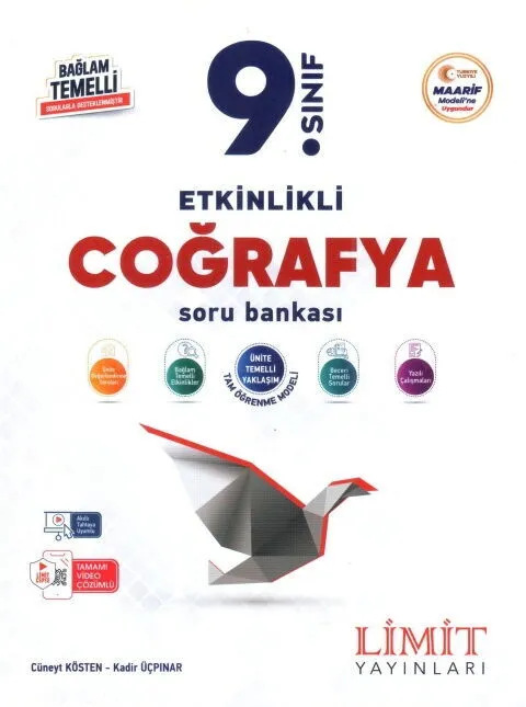 9.%20Sınıf%20Coğrafya%20Etkinlikli%20Maarif%20Soru%20Bankası%20Limit%20Yayınları