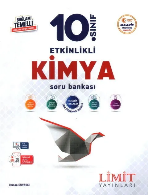 10.%20Sınıf%20Kimya%20Etkinlikli%20Maarif%20Soru%20Bankası%20Limit%20Yayınları