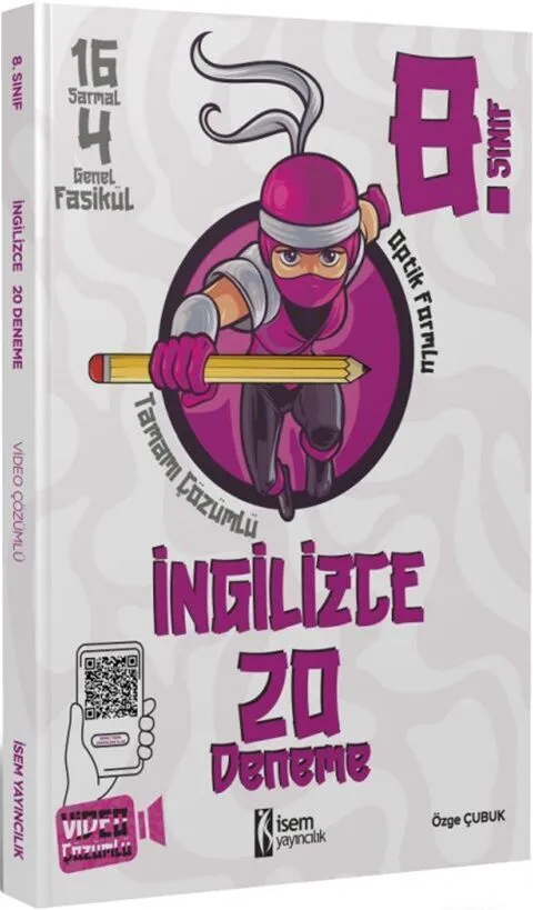 8.%20Sınıf%20İngilizce%2020%20Deneme%20İsem%20Yayıncılık