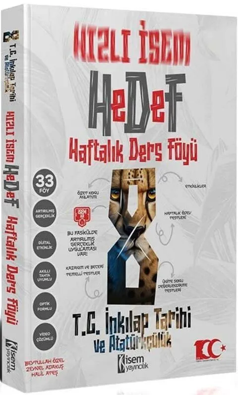 8.%20Sınıf%20Hızlı%20T.C.%20İnkılap%20Tarihi%20ve%20Atatürkçülük%20Hedef%20Haftalık%20Ders%20Föyü%20İsem%20Yayıncılık