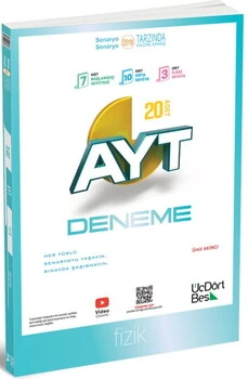 AYT%20Fizik%2020%20Deneme%20ÜçDörtBeş%20Yayınları