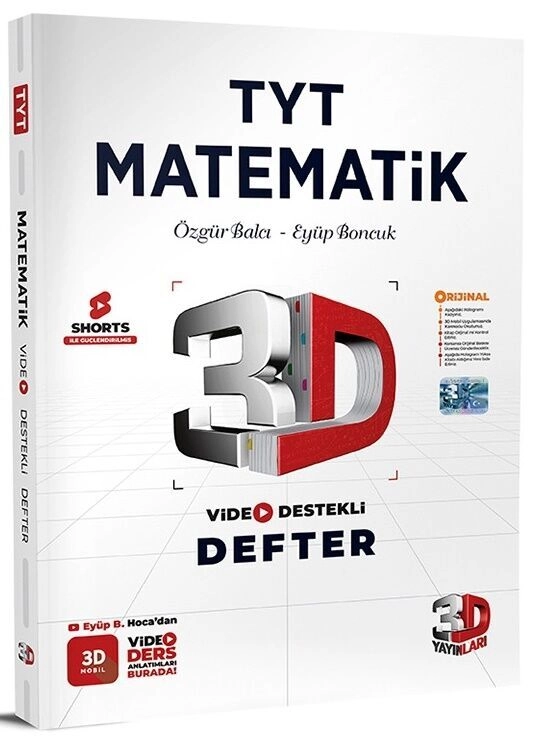 TYT%203D%20Matematik%20Video%20Destekli%20Defter%203D%20Yayınları