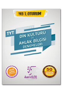 TYT%20Din%20Kültürü%20ve%20Ahlak%20Bilgisi%2050%20Çözümlü%20Deneme%20Karekök%20Yayınları