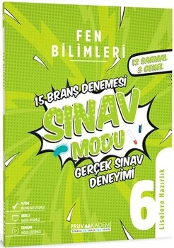 6.%20Sınıf%20Fen%20Bilimleri%20Sınav%20Modu%2015%20Deneme%20Pruva%20Akademi