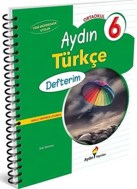 6.%20Sınıf%20Türkçe%20Defterim%20Aydın%20Yayınları