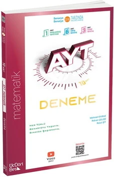 AYT%2010%20lu%20Matematik%20Deneme%20ÜçDörtBeş%20Yayınları