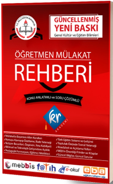 KR%20Akademi Öğretmen%20Mülakat%20Rehberi%20KR%20Akademi%20Yayınları