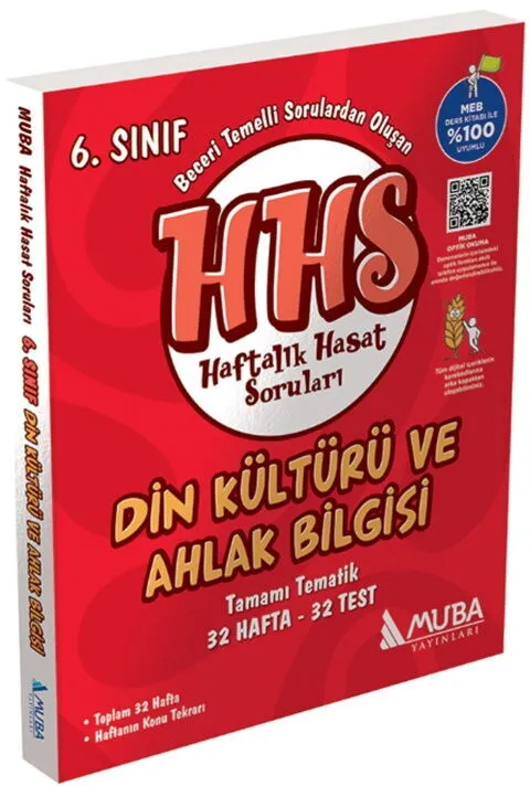 6.%20Sınıf%20Din%20Kültürü%20ve%20Ahlak%20Bilgisi%20Haftalık%20Hasat%20Soruları%20Muba%20Yayınları