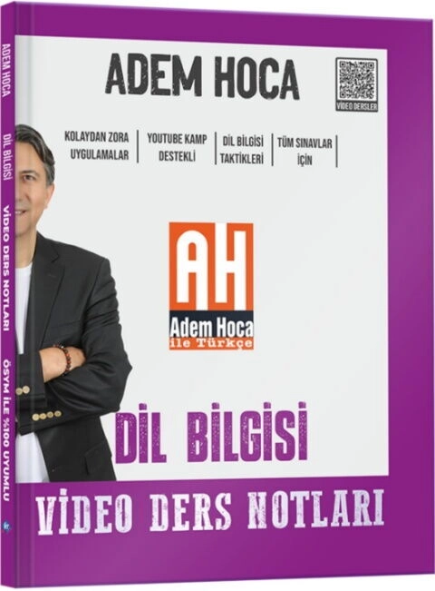 KR%20Akademi%20Adem%20Hoca%20Tüm%20Sınavlar%20İçin%20Dil%20Bilgisi%20Video%20Ders%20Kitabı%20KR%20Akademi%20Yayınları