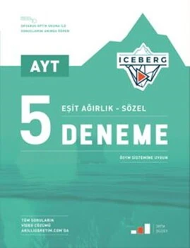 AYT%20Eşit%20Ağırlık%20Sözel%20Iceberg%205%20Deneme%20Okyanus%20Yayıncılık