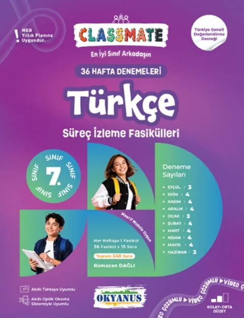 7.%20Sınıf%20Türkçe%20Classmate%2036%20Hafta%20Denemeleri%20Süreç%20İzleme%20Fasikülleri%20Okyanus%20Yayıncılık