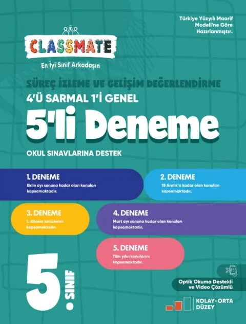 5.%20Sınıf%20Classmate%20Süreç%20İzleme%20ve%20Gelişim%20Değerlendirme%205%20li%20Deneme%20Okyanus%20Yayıncılık