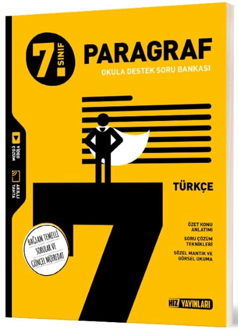 7.%20Sınıf%20Paragraf%20Okula%20Destek%20Soru%20Bankası%20Hız%20Yayınları