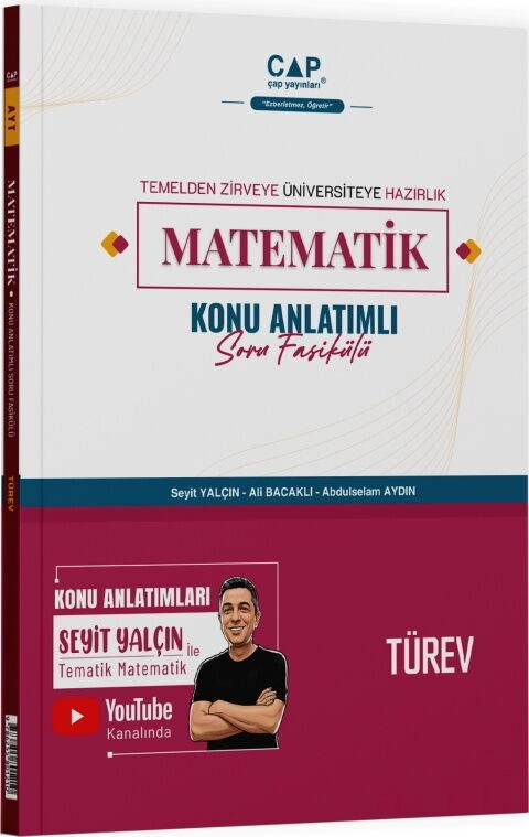 Matematik%20Türev%20Konu%20Anlatımlı%20Soru%20Fasikülü%20Çap%20Yayınları