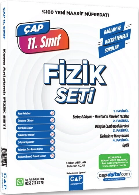 11.%20Sınıf%20Fizik%20Maarif%20Model%20Set%20Çap%20Yayınları