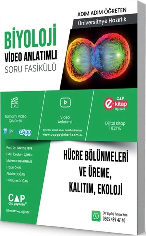 Üniversiteye%20Hazırlık%20Biyoloji%20Hücre%20Bölünmeleri%20ve%20Üreme%20Kalıtım%20Ekoloji%20Soru%20Fasikülü%20Çap%20Yayınları