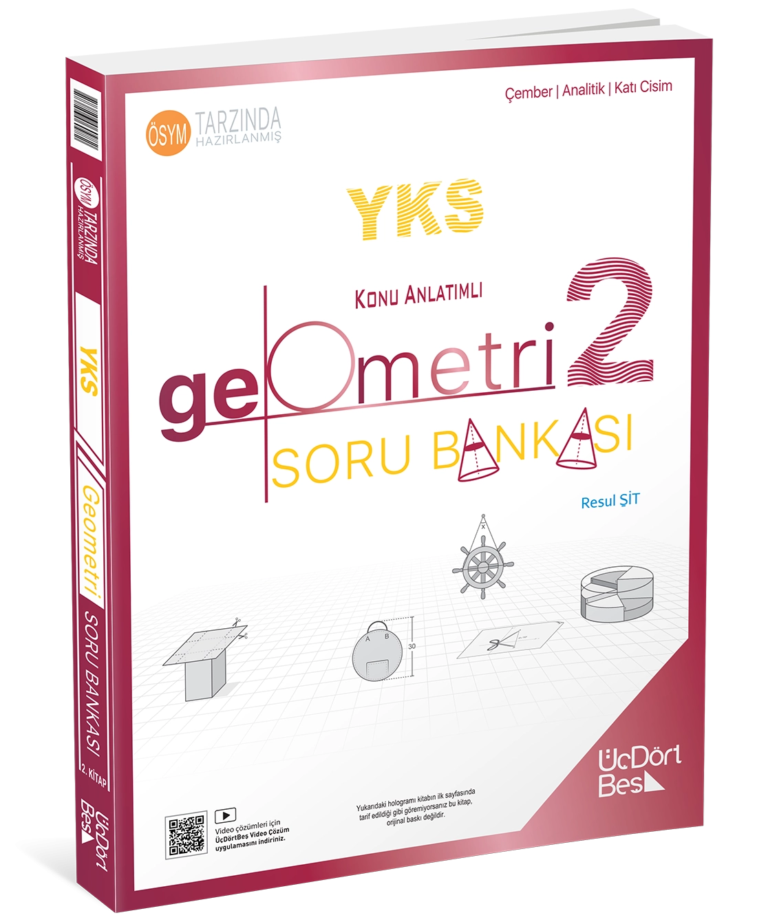 TYT%20AYT%20Geometri%20Soru%20Bankası%202.%20Kitap%20ÜçDörtBeş%20Yayınları