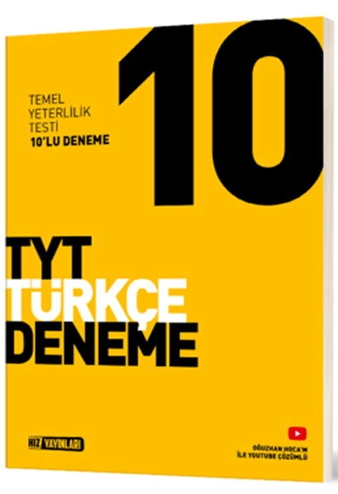 TYT%20Türkçe%2010%20lu%20Deneme%20Hız%20Yayınları