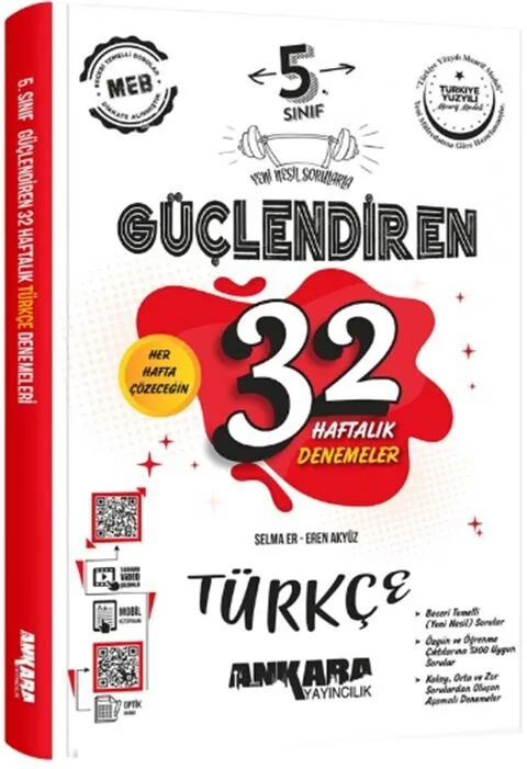 5.%20Sınıf%20Türkçe%20Güçlendiren%2032%20Haftalık%20Denemeleri%20Ankara%20Yayıncılık