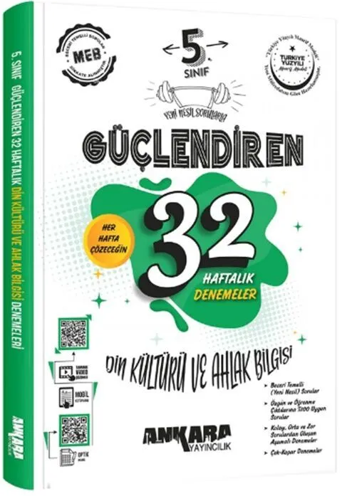 5.%20Sınıf%20Din%20Kültürü%20ve%20Ahlak%20Bilgisi%20Güçlendiren%2032%20Haftalık%20Denemeleri%20Ankara%20Yayıncılık