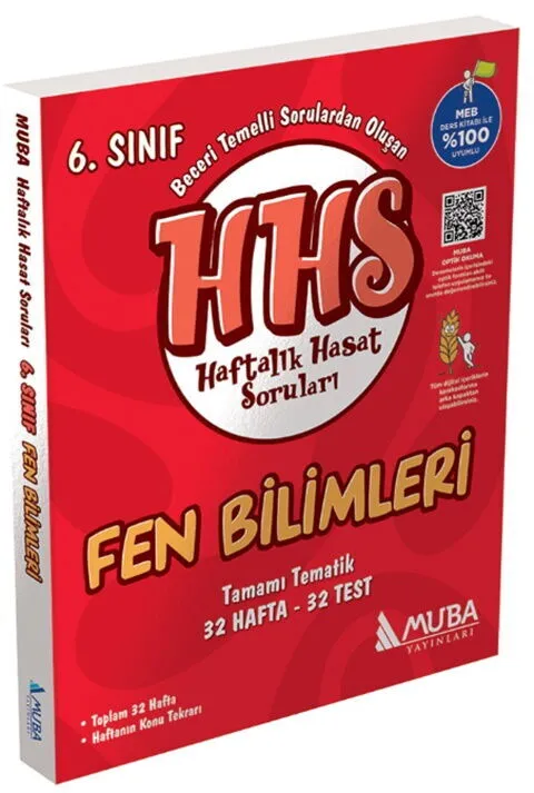 6.%20Sınıf%20Fen%20Bilimleri%20Haftalık%20Hasat%20Soruları%20Muba%20Yayınları