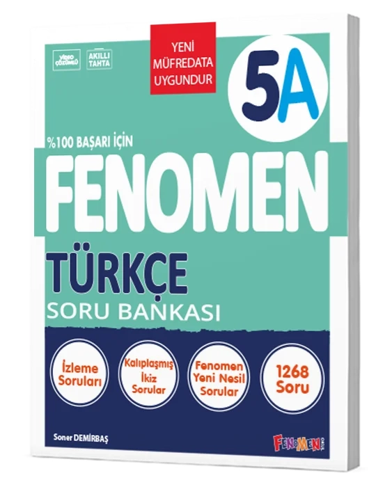 5.%20Sınıf%20Türkçe%20Soru%20Bankası%20(A)%20Fenomen%20Yayınları