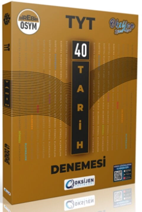 TYT%20Tarih%2040%20Deneme%20Oksijen%20Yayınları