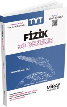 TYT%20Fizik%2030%20Deneme%20Miray%20Yayınları
