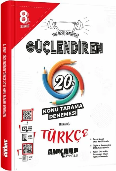 8.%20Sınıf%20Türkçe%20Güçlendiren%2020%20Konu%20Tarama%20Denemesi%20Ankara%20Yayıncılık