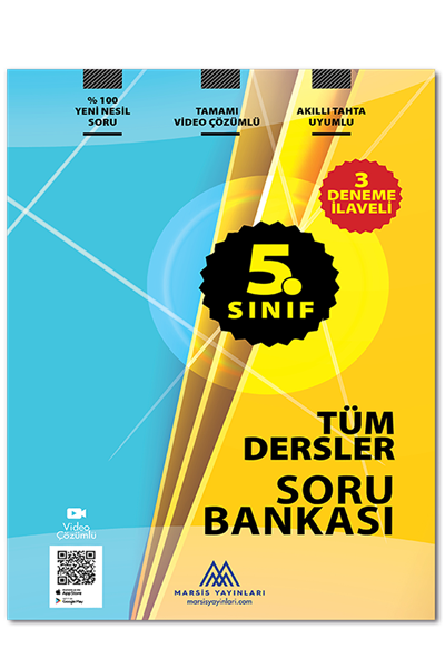 5.%20Sınıf%20Tüm%20Dersler%20Soru%20Bankası%203%20Deneme%20İlaveli%20Tamamı%20Video%20Çözümlü%20Marsis%20Yayınları