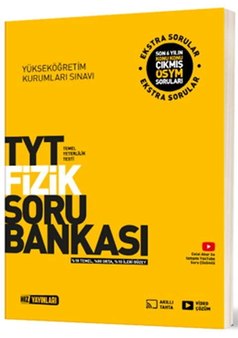 TYT%20Fizik%20Soru%20Bankası%20Hız%20Yayınları