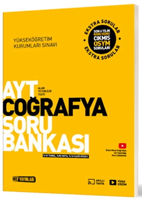 AYT%20Coğrafya%20Soru%20Bankası%20Hız%20Yayınları